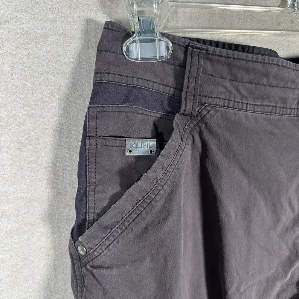 Kuhl Radikl Shorts Faded Gray Technical Hiking UPF 50 Protection Cargo Men’s 32